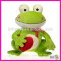 Valentine stuffed toy plush frog , Valentine toy plush stuffed toy